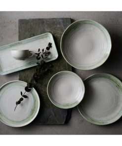 Dudson The Makers Collection Finca Flint Saucers 118mm 12 Pack (DX899)