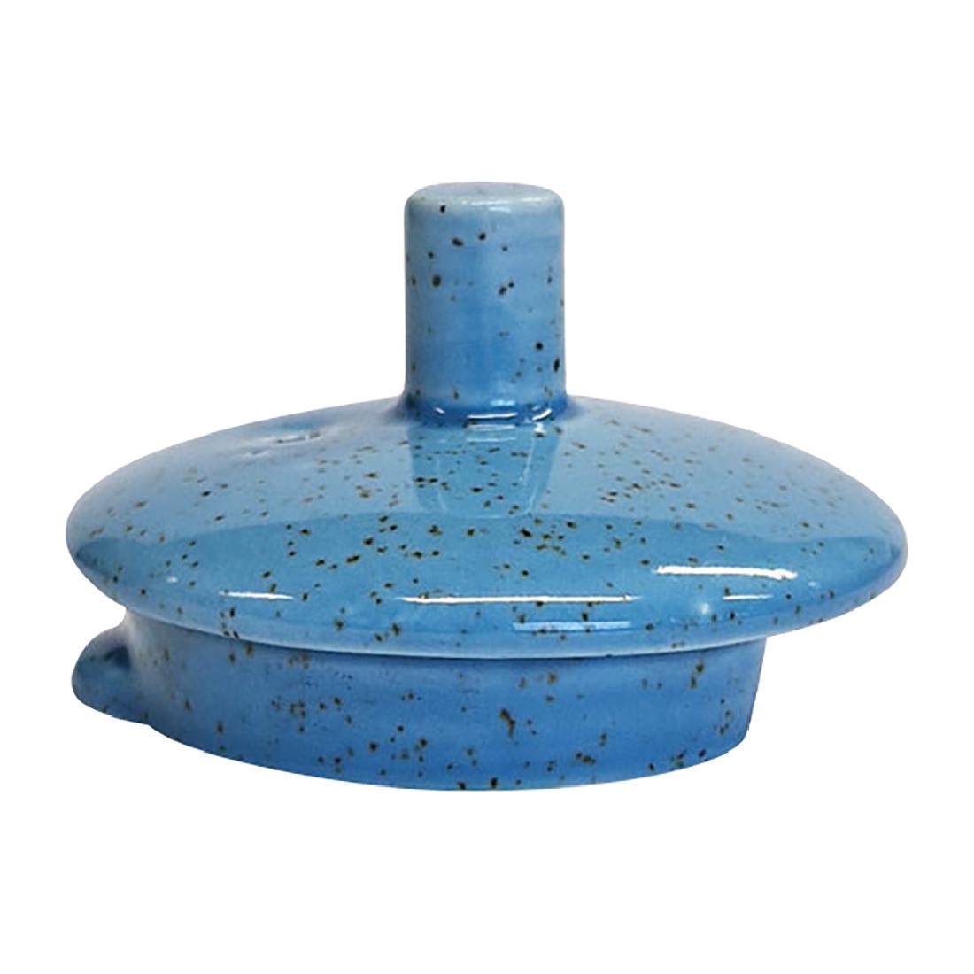 Churchill Stonecast Replacement Lids for 426ml Teapots Cornflower Blue 6 Pack (DY885)