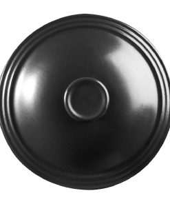Churchill Rustics Simmer Replacement Lids for 430ml Stew Pots Black 6 Pack (FF486)