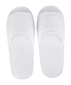 Essentials Slipperlite - Open Toe Slipper White - One Size - Cardboard Sleeve (HR095)