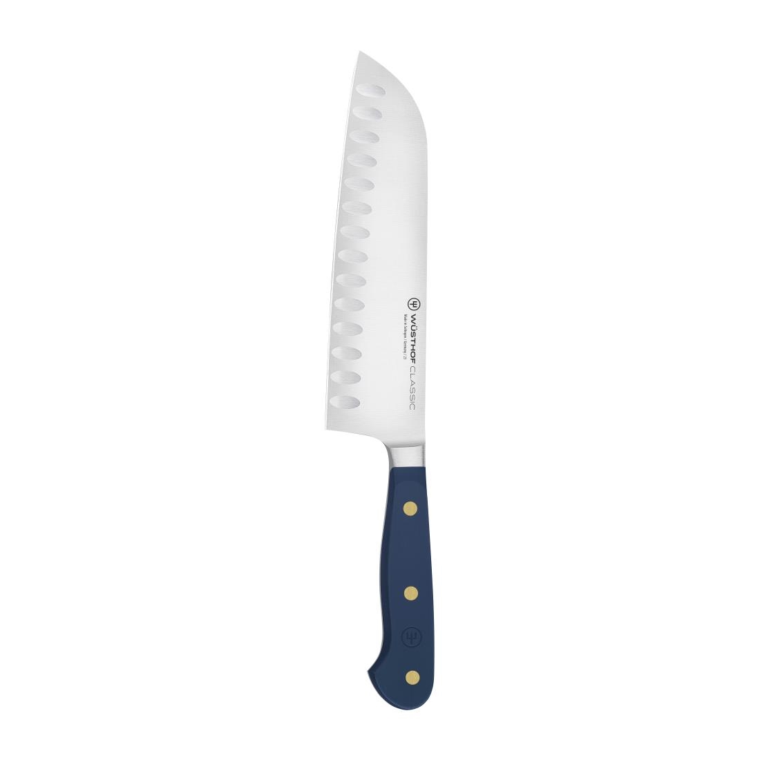 Wusthof Classic Colours Santoku Knife Wild Blueberry 17cm (JK309)