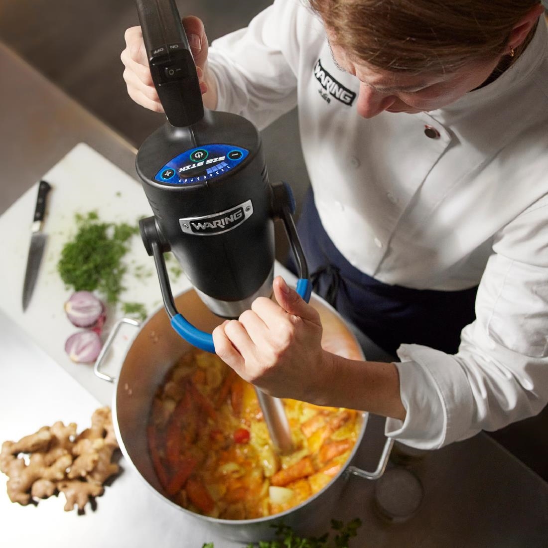 Waring Heavy Duty Big Stik EvolutionX Stick Blender 400mm (JM888)