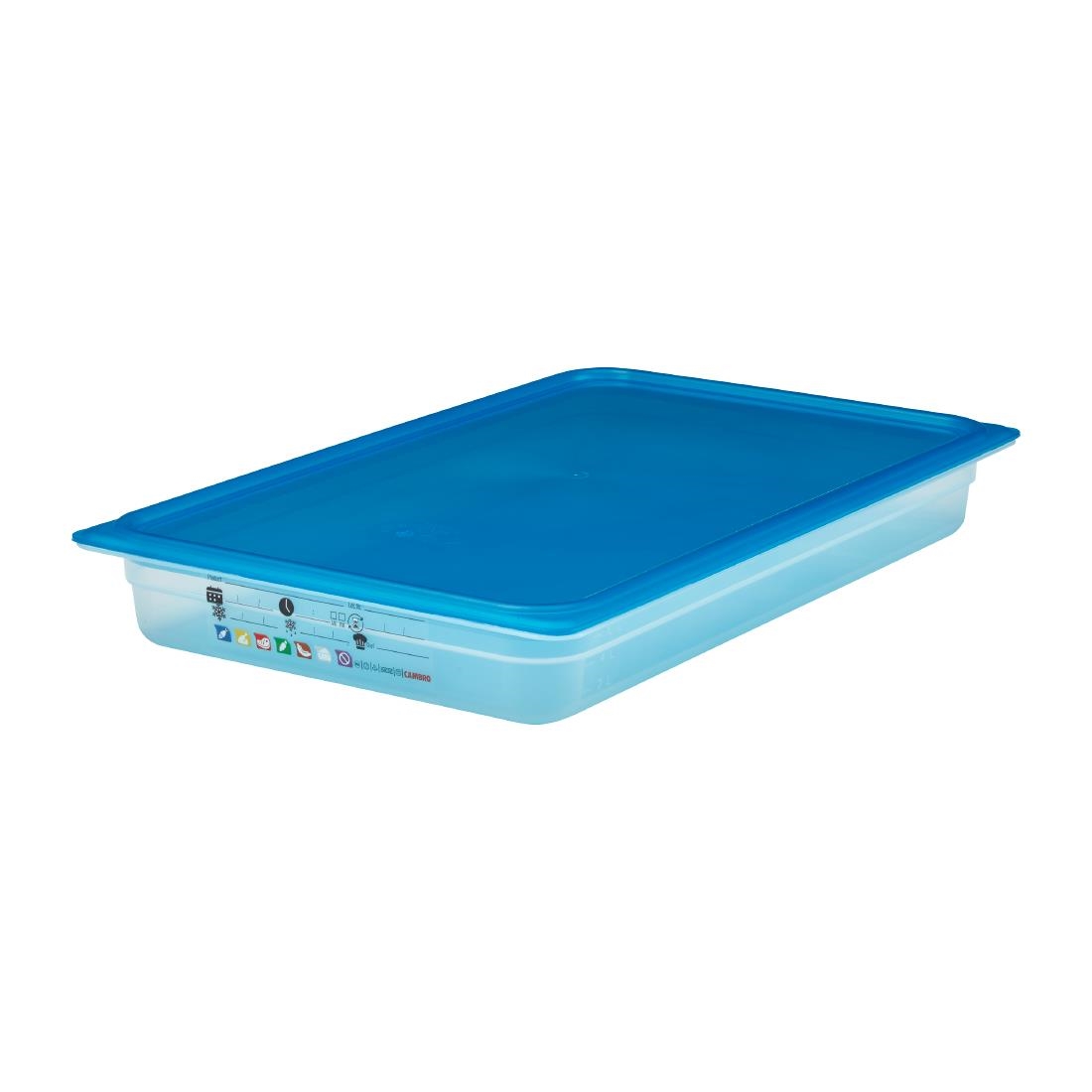 Cambro Safetrak IML Polypropylene Food Storage Container 1-1 GN 65mm (JN500)