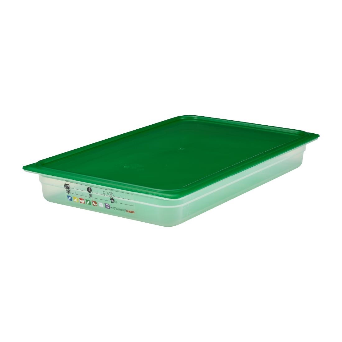 Cambro Safetrak IML Polypropylene Food Storage Container 1-1 GN 65mm (JN500)