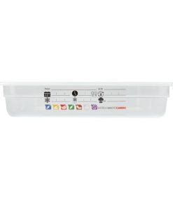 Cambro Safetrak IML Polypropylene Food Storage Container 1-1 GN 65mm (JN500)