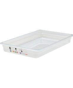Cambro Safetrak IML Polypropylene Food Storage Container 1-1 GN 65mm (JN500)