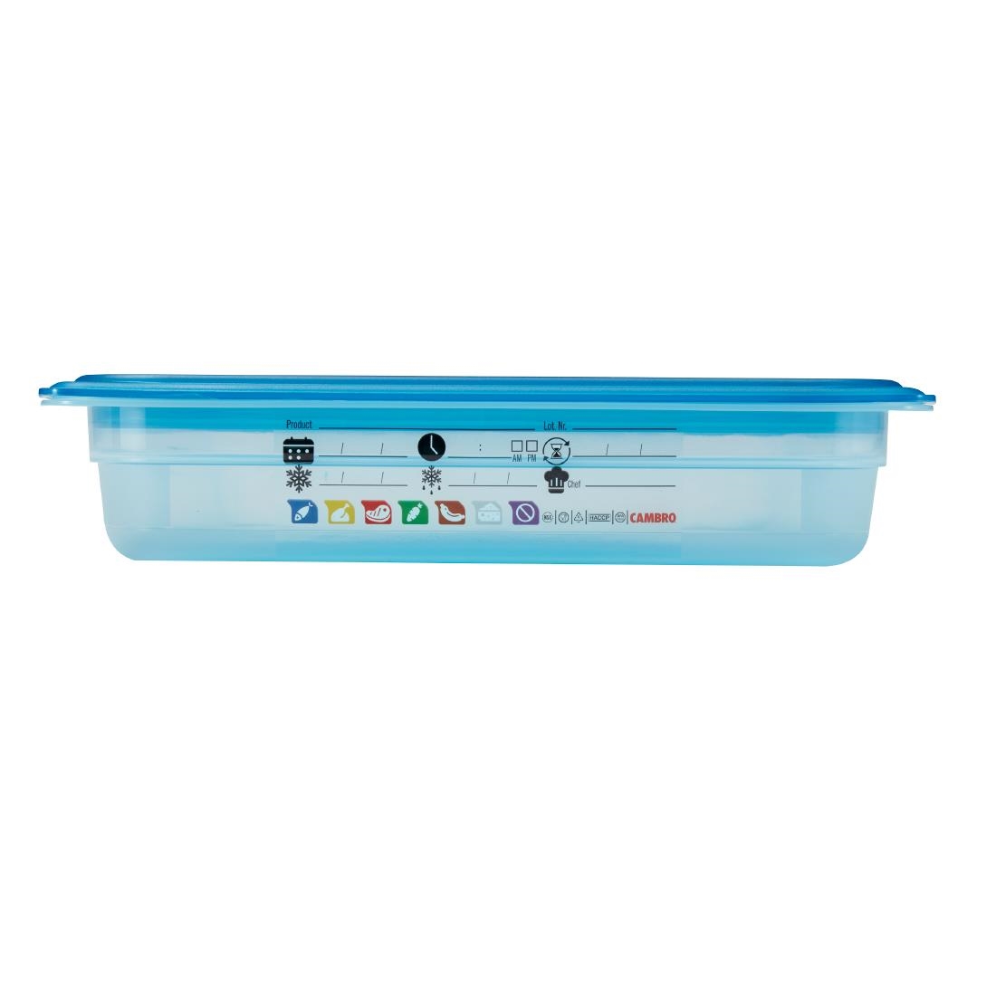 Cambro Safetrak IML Polypropylene Food Storage Container 1-1 GN 65mm (JN500)
