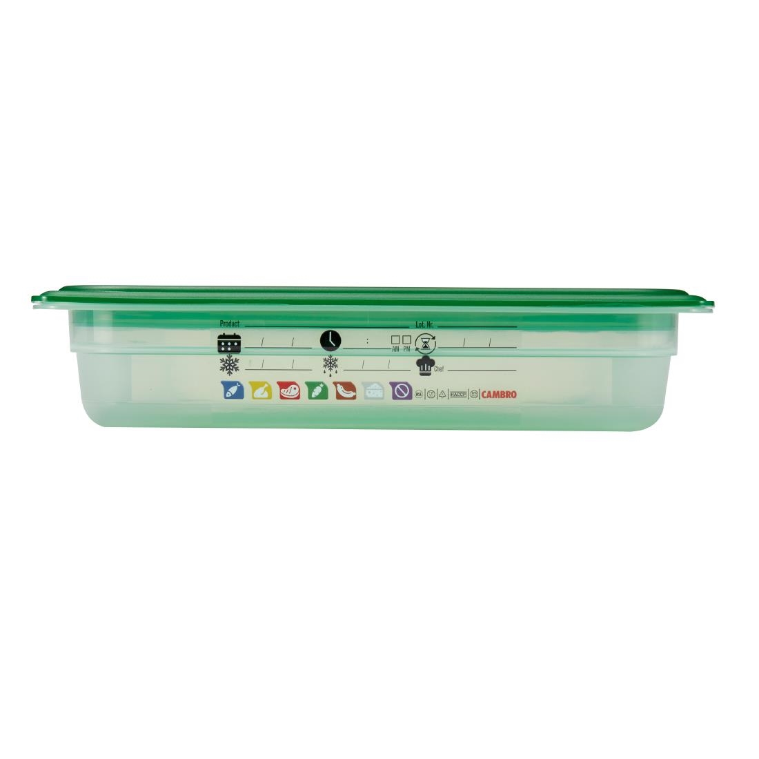 Cambro Safetrak IML Polypropylene Food Storage Container 1-1 GN 65mm (JN500)