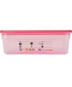 Cambro Safetrak IML Polypropylene Food Storage Container 1-1 GN 100mm (JN501)