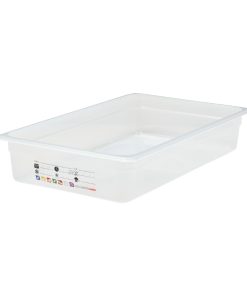 Cambro Safetrak IML Polypropylene Food Storage Container 1-1 GN 100mm (JN501)