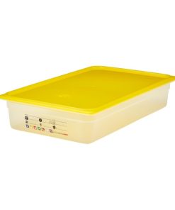 Cambro Safetrak IML Polypropylene Food Storage Container 1-1 GN 100mm (JN501)
