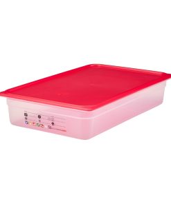 Cambro Safetrak IML Polypropylene Food Storage Container 1-1 GN 100mm (JN501)