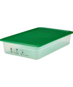 Cambro Safetrak IML Polypropylene Food Storage Container 1-1 GN 100mm (JN501)