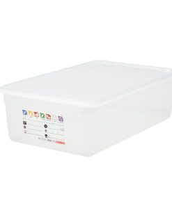 Cambro Safetrak IML Polypropylene Food Storage Container 1-1 GN 150mm (JN502)