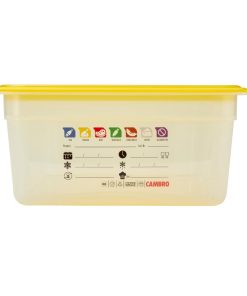 Cambro Safetrak IML Polypropylene Food Storage Container 1-1 GN 150mm (JN502)