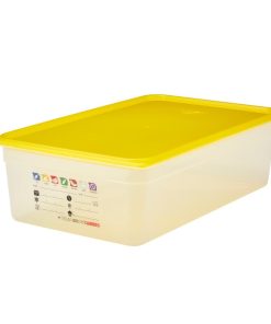 Cambro Safetrak IML Polypropylene Food Storage Container 1-1 GN 150mm (JN502)