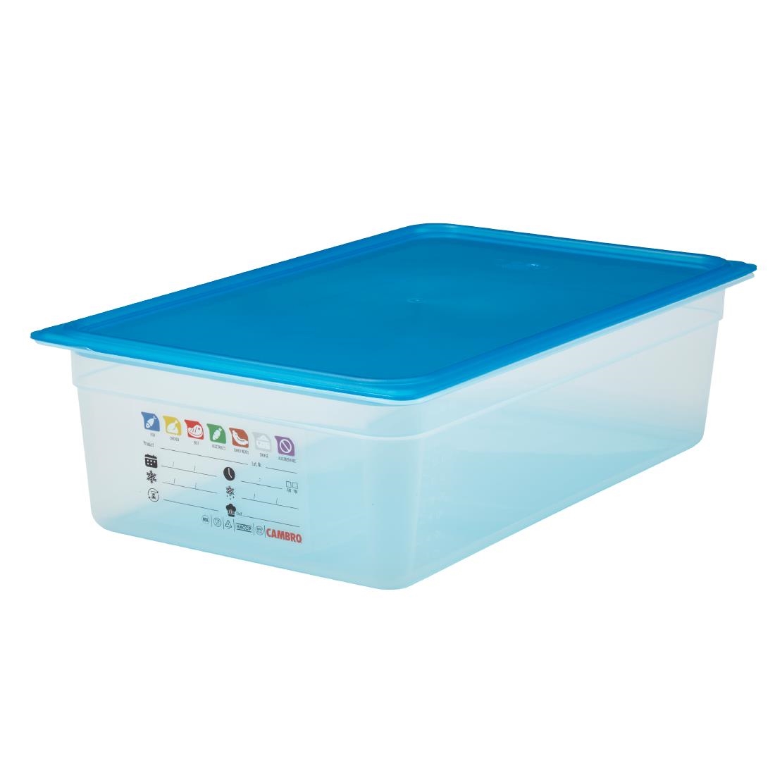 Cambro Safetrak IML Polypropylene Food Storage Container 1-1 GN 150mm (JN502)