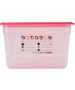 Cambro Safetrak IML Polypropylene Food Storage Container 1-1 GN 200mm (JN503)