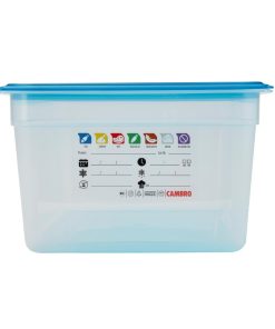 Cambro Safetrak IML Polypropylene Food Storage Container 1-1 GN 200mm (JN503)