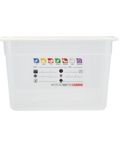 Cambro Safetrak IML Polypropylene Food Storage Container 1-1 GN 200mm (JN503)