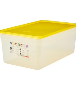 Cambro Safetrak IML Polypropylene Food Storage Container 1-1 GN 200mm (JN503)