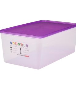 Cambro Safetrak IML Polypropylene Food Storage Container 1-1 GN 200mm (JN503)