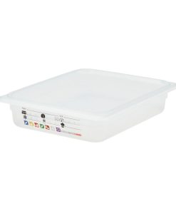 Cambro Safetrak IML Polypropylene Food Storage Container 1-2 GN 65mm (JN504)