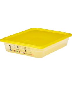 Cambro Safetrak IML Polypropylene Food Storage Container 1-2 GN 65mm (JN504)
