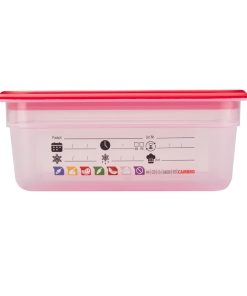 Cambro Safetrak IML Polypropylene Food Storage Container 1-2 GN 100mm (JN505)