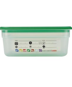 Cambro Safetrak IML Polypropylene Food Storage Container 1-2 GN 100mm (JN505)