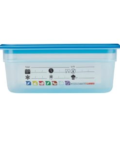 Cambro Safetrak IML Polypropylene Food Storage Container 1-2 GN 100mm (JN505)