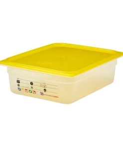 Cambro Safetrak IML Polypropylene Food Storage Container 1-2 GN 100mm (JN505)