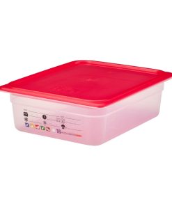 Cambro Safetrak IML Polypropylene Food Storage Container 1-2 GN 100mm (JN505)