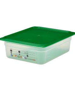 Cambro Safetrak IML Polypropylene Food Storage Container 1-2 GN 100mm (JN505)