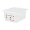 Cambro Safetrak IML Polypropylene Food Storage Container 1-2 GN 150mm (JN506)
