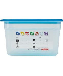 Cambro Safetrak IML Polypropylene Food Storage Container 1-2 GN 150mm (JN506)