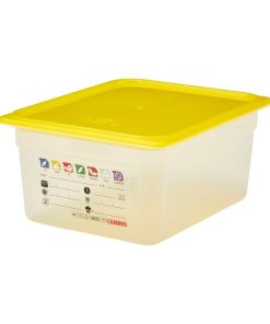 Cambro Safetrak IML Polypropylene Food Storage Container 1-2 GN 150mm (JN506)