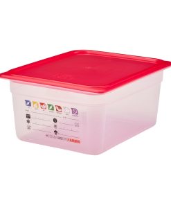 Cambro Safetrak IML Polypropylene Food Storage Container 1-2 GN 150mm (JN506)