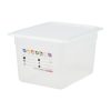 Cambro Safetrak IML Polypropylene Food Storage Container 1-2 GN 200mm (JN507)