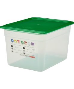 Cambro Safetrak IML Polypropylene Food Storage Container 1-2 GN 200mm (JN507)