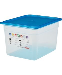 Cambro Safetrak IML Polypropylene Food Storage Container 1-2 GN 200mm (JN507)