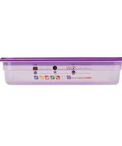 Cambro Safetrak IML Polypropylene Food Storage Container 1-3 GN 65mm (JN508)