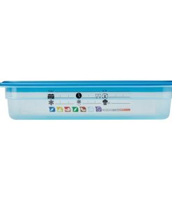 Cambro Safetrak IML Polypropylene Food Storage Container 1-3 GN 65mm (JN508)