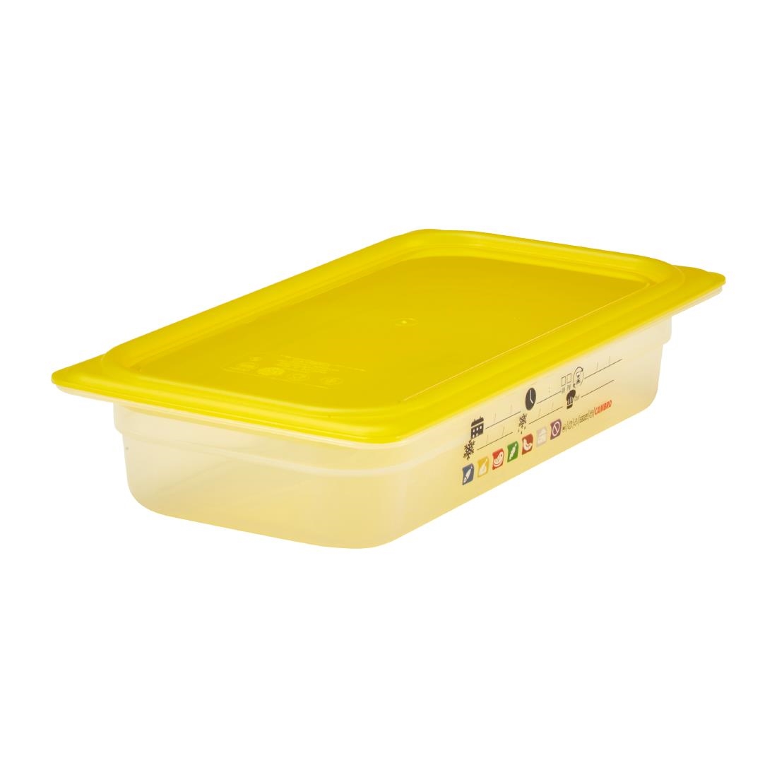 Cambro Safetrak IML Polypropylene Food Storage Container 1-3 GN 65mm (JN508)