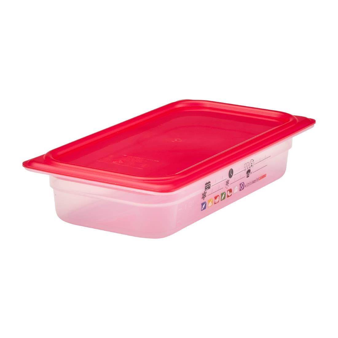 Cambro Safetrak IML Polypropylene Food Storage Container 1-3 GN 65mm (JN508)
