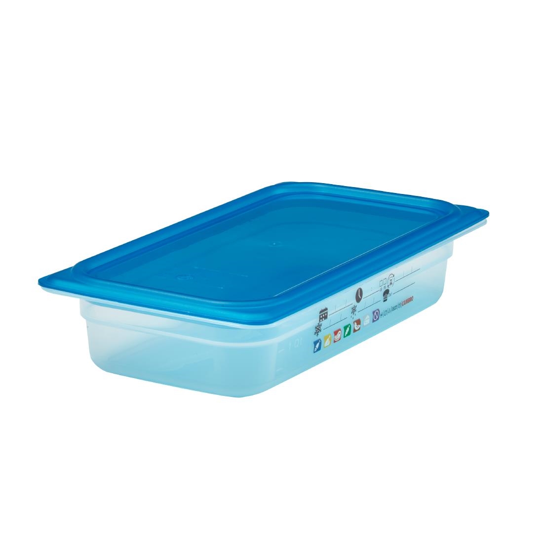 Cambro Safetrak IML Polypropylene Food Storage Container 1-3 GN 65mm (JN508)