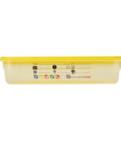 Cambro Safetrak IML Polypropylene Food Storage Container 1-3 GN 65mm (JN508)