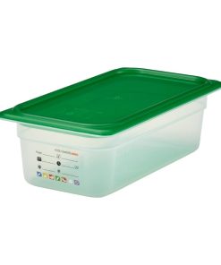 Cambro Safetrak IML Polypropylene Food Storage Container 1-3 GN 100mm (JN509)