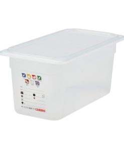 Cambro Safetrak IML Polypropylene Food Storage Container 1-3 GN 150mm (JN510)