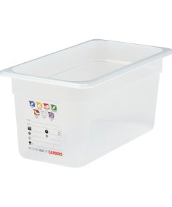 Cambro Safetrak IML Polypropylene Food Storage Container 1-3 GN 150mm (JN510)